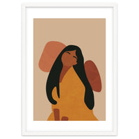 Abstract Woman Modern Minimalist