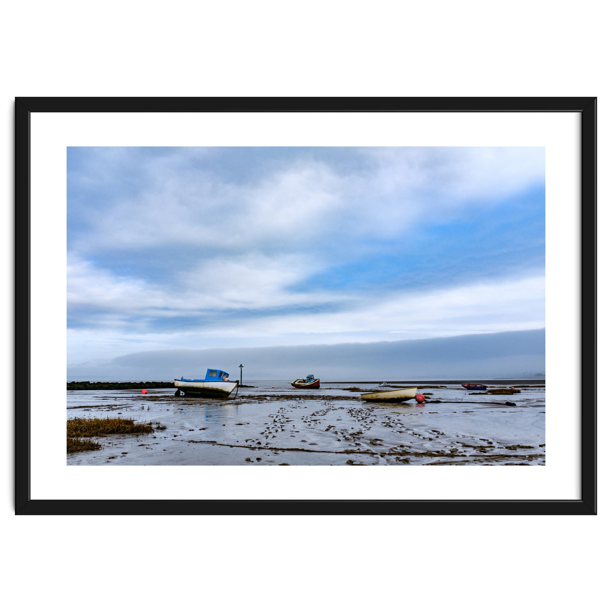Moored Boats, Morecambe Bay