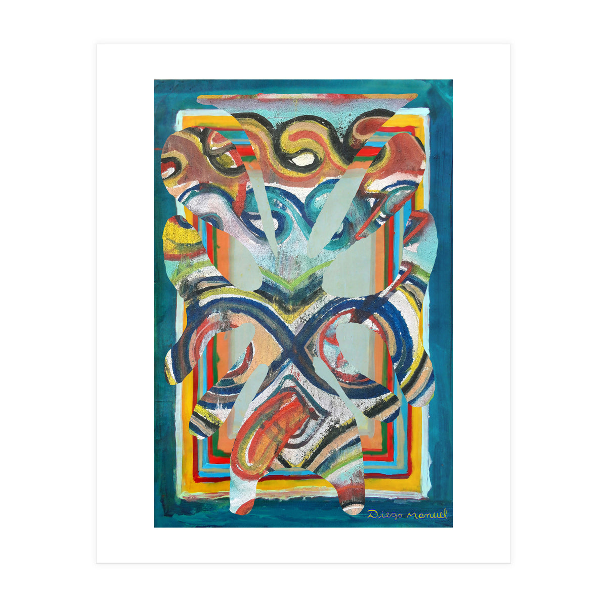 Pop Abstract 2023 Tapiz 10 (Print Only)