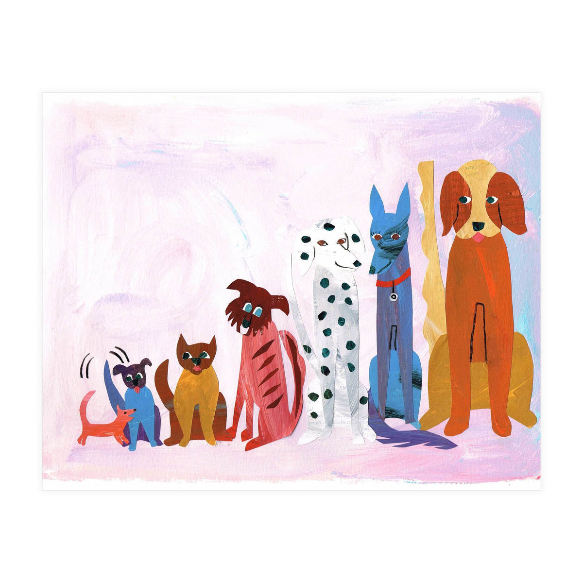 Dog Lineup (Print Only)