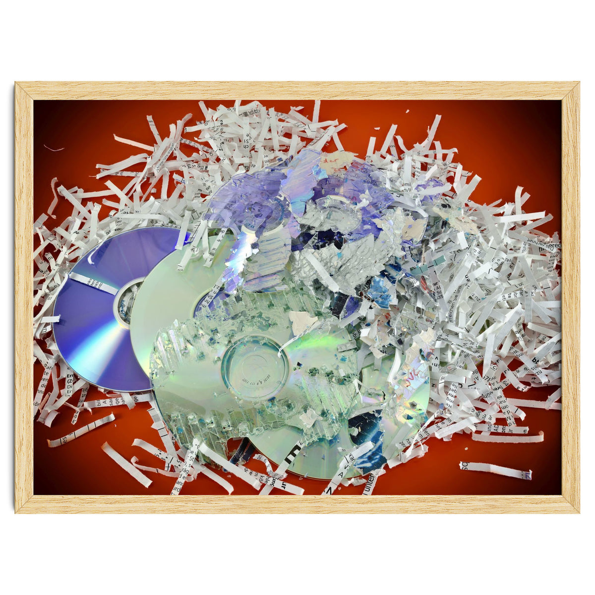 Destroyed information