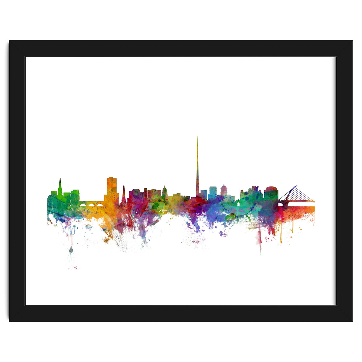 Dublin Ireland Skyline