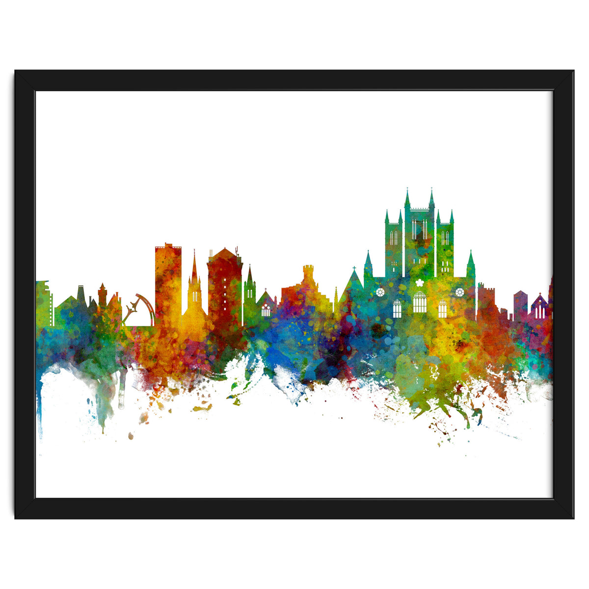 Lincoln England Skyline