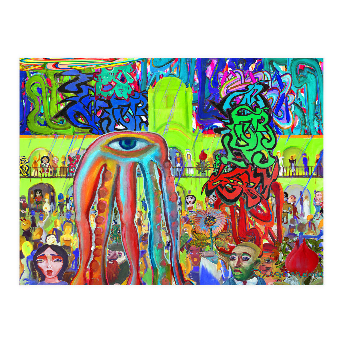 25 De Mayo Pop Digital 22 (Print Only)