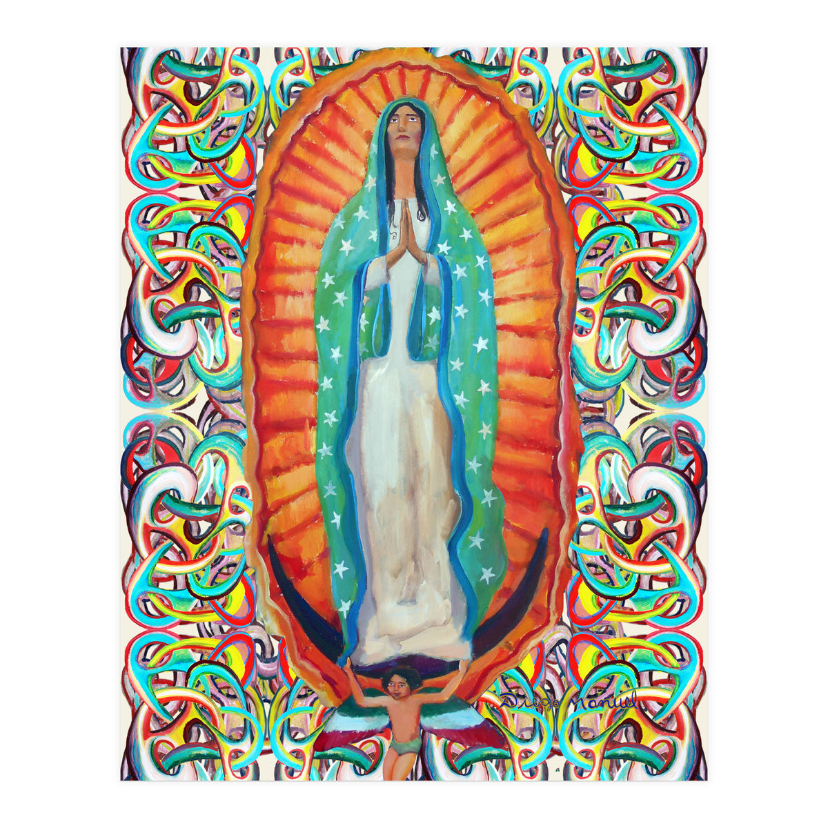 Virgen De Guadalupe 6 (Print Only)