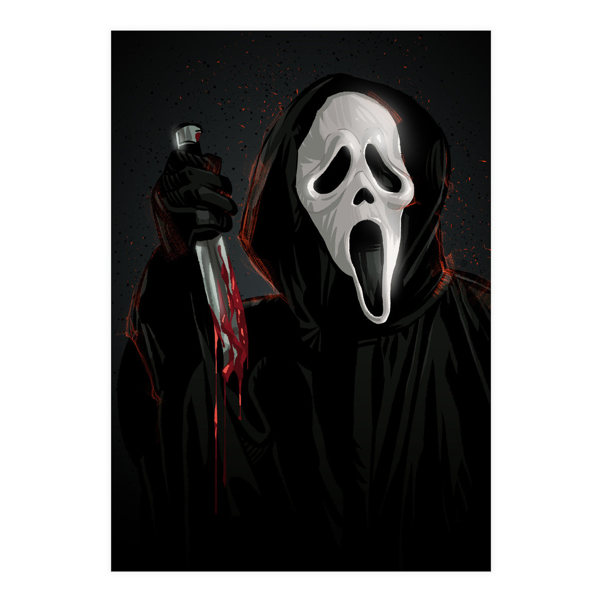 Scream Ghostface (Print Only)