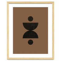 Mid-Century Modern No.27 - Woodblock Print