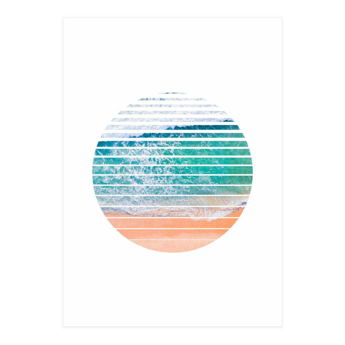 Geometric Ocean (Print Only)