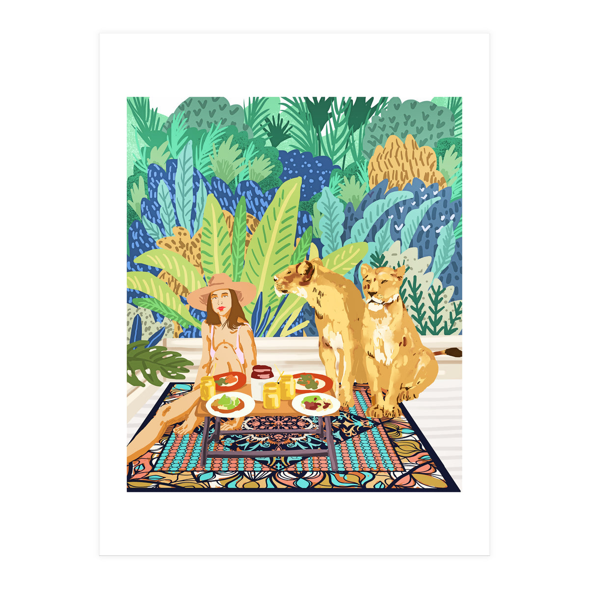 Jungle Breakfast (Print Only)