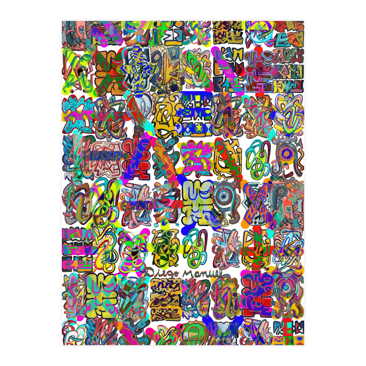 Graffitis B (Print Only)