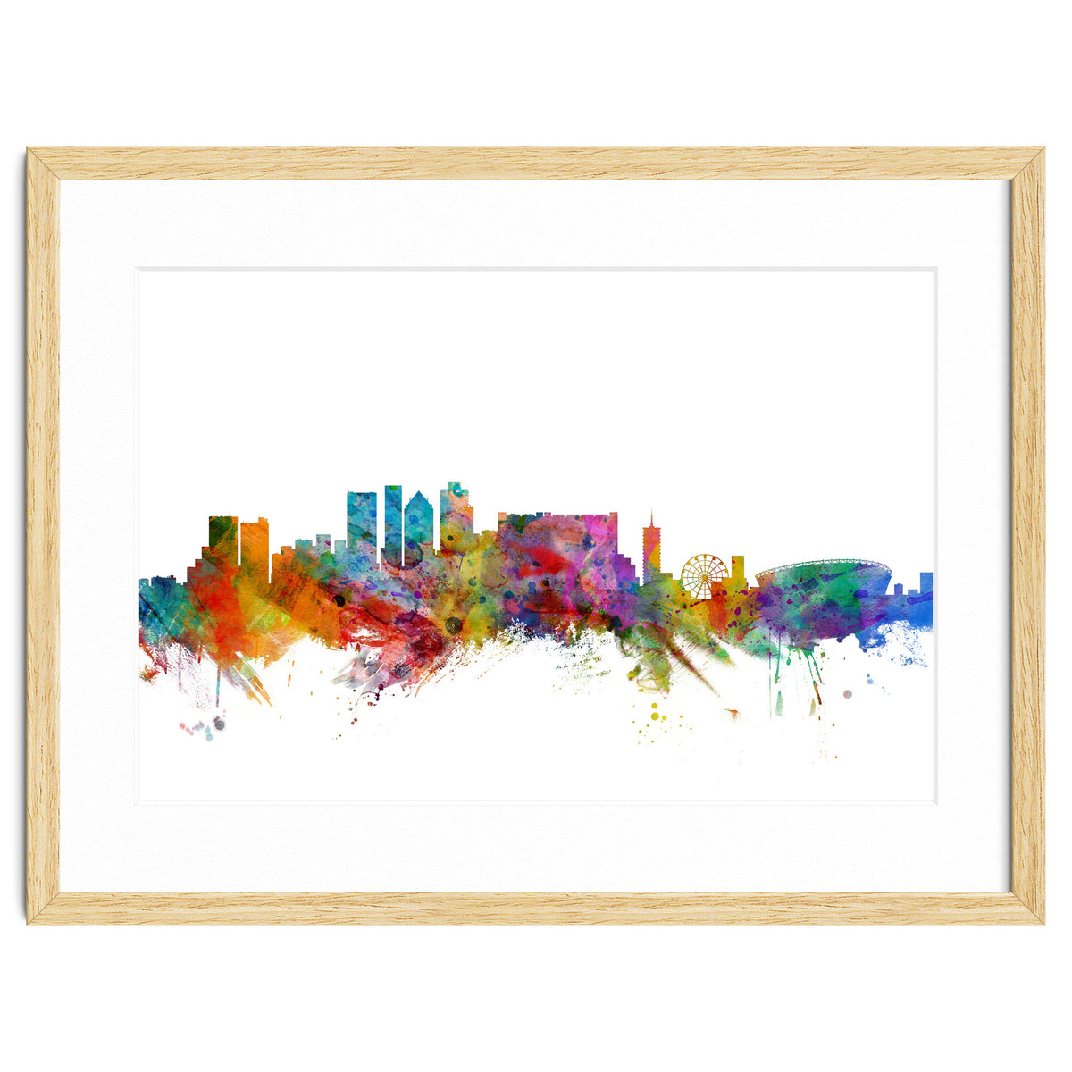 Cape Town South Africa Skyline