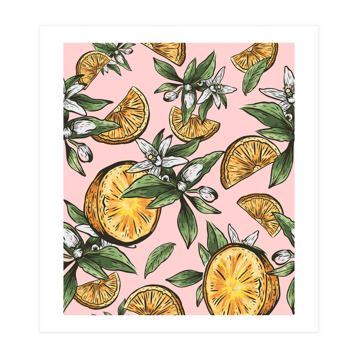 Lemon Crush Art Print (Print Only)