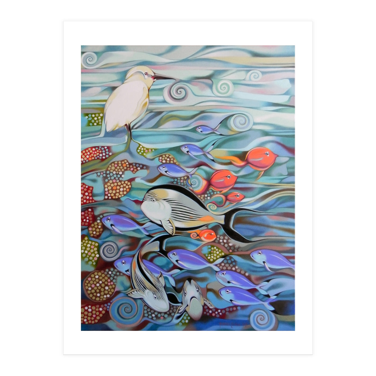 Memory of the coral reef (Print Only)