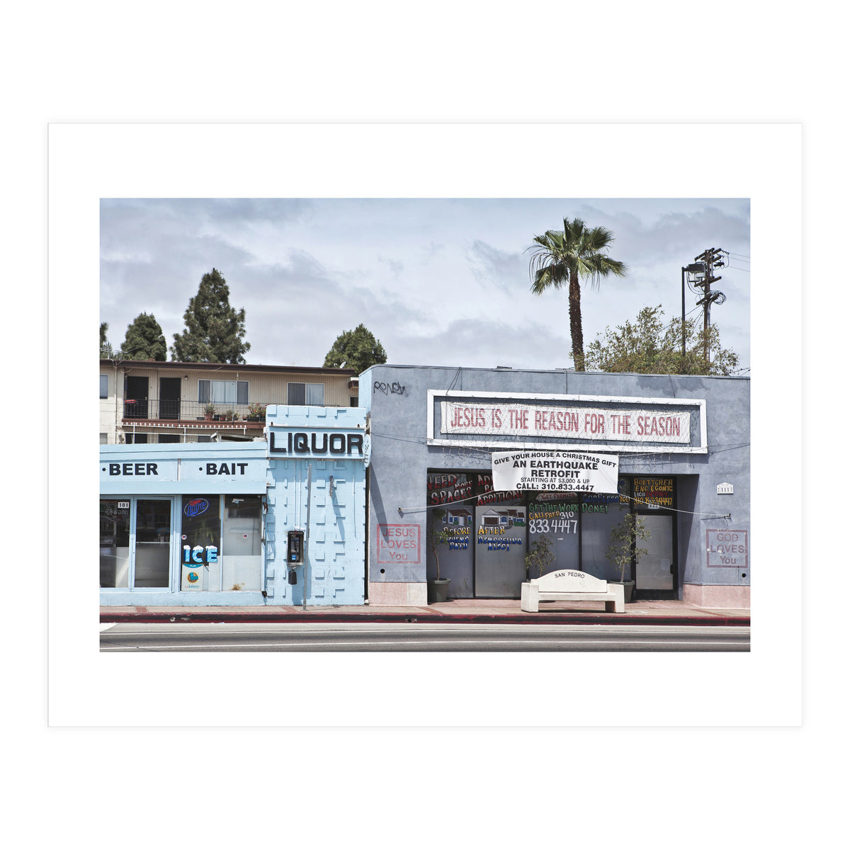 Liquor Store San Pedro (Print Only)