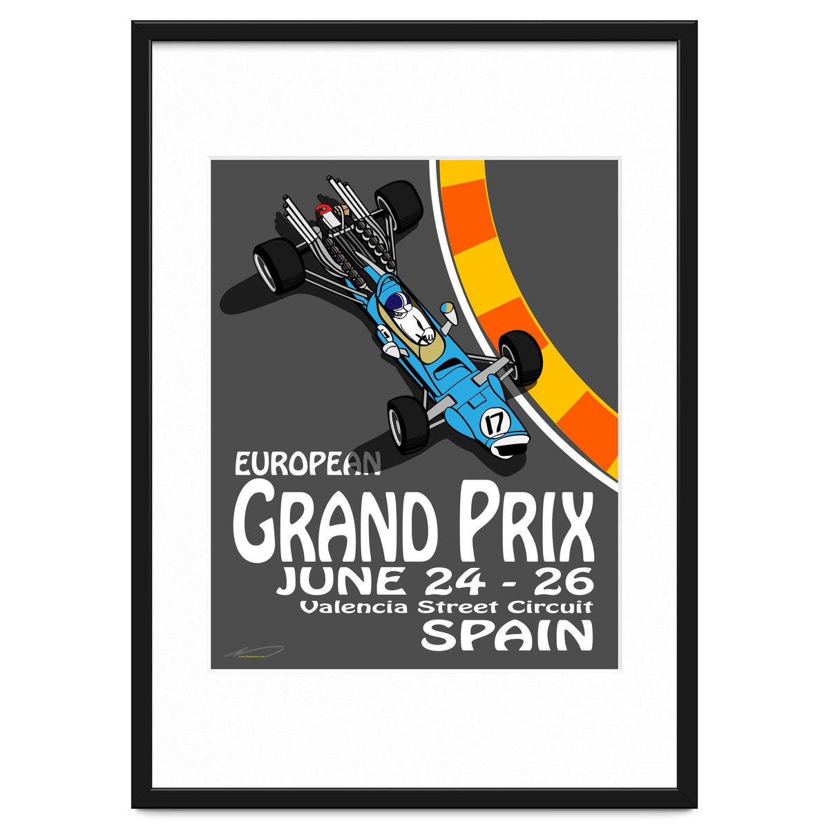 European Grand Prix poster