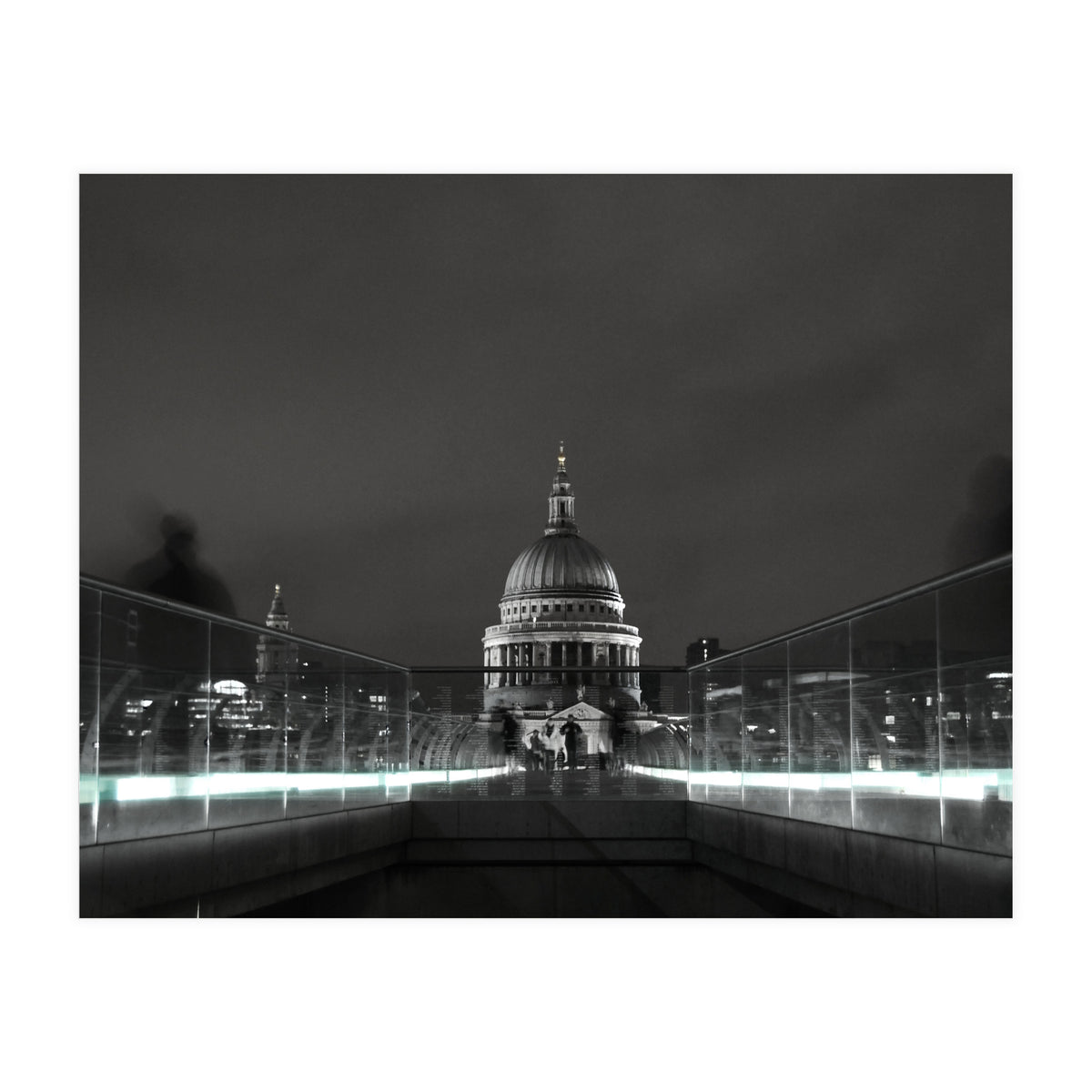 St Paul's Millennium Bridge London (Print Only)