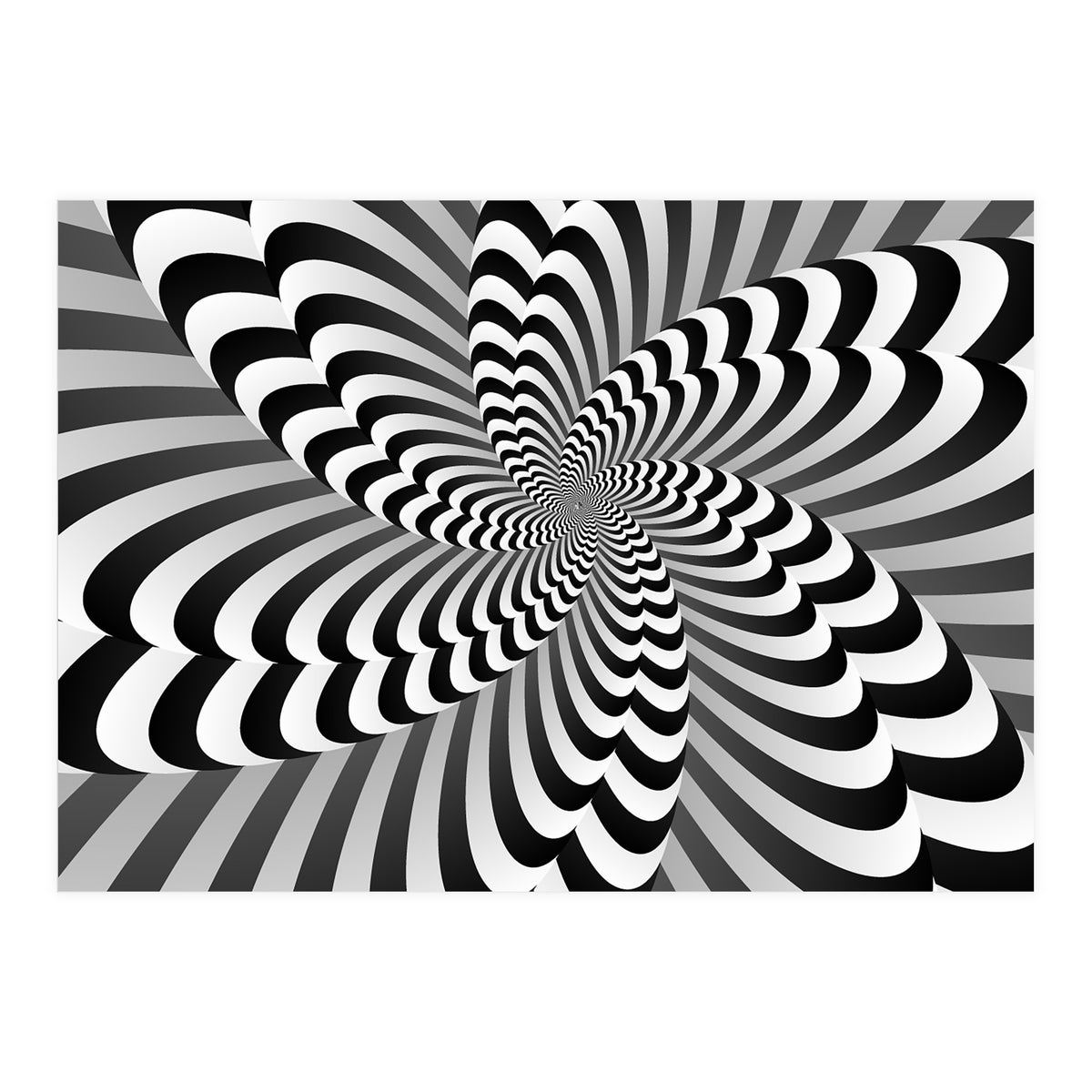 Abstract Optical Illusion  (Print Only)