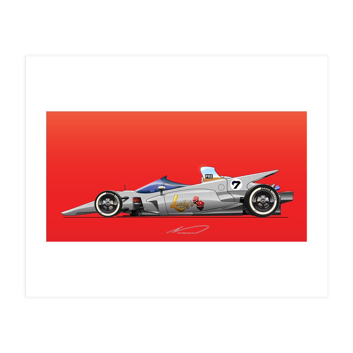 Viva Las Vegas Elvis Homage (Print Only)