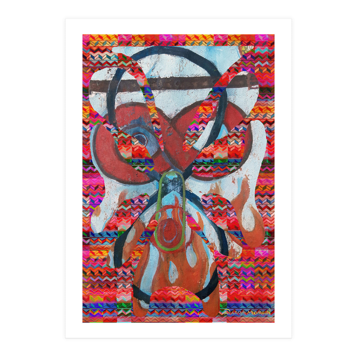 Pop Abstract 2023 Tapiz 15 (Print Only)