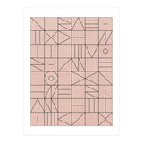 My Favorite Geometric Patterns No.2 - Pale Pink (Print Only) thumbnail