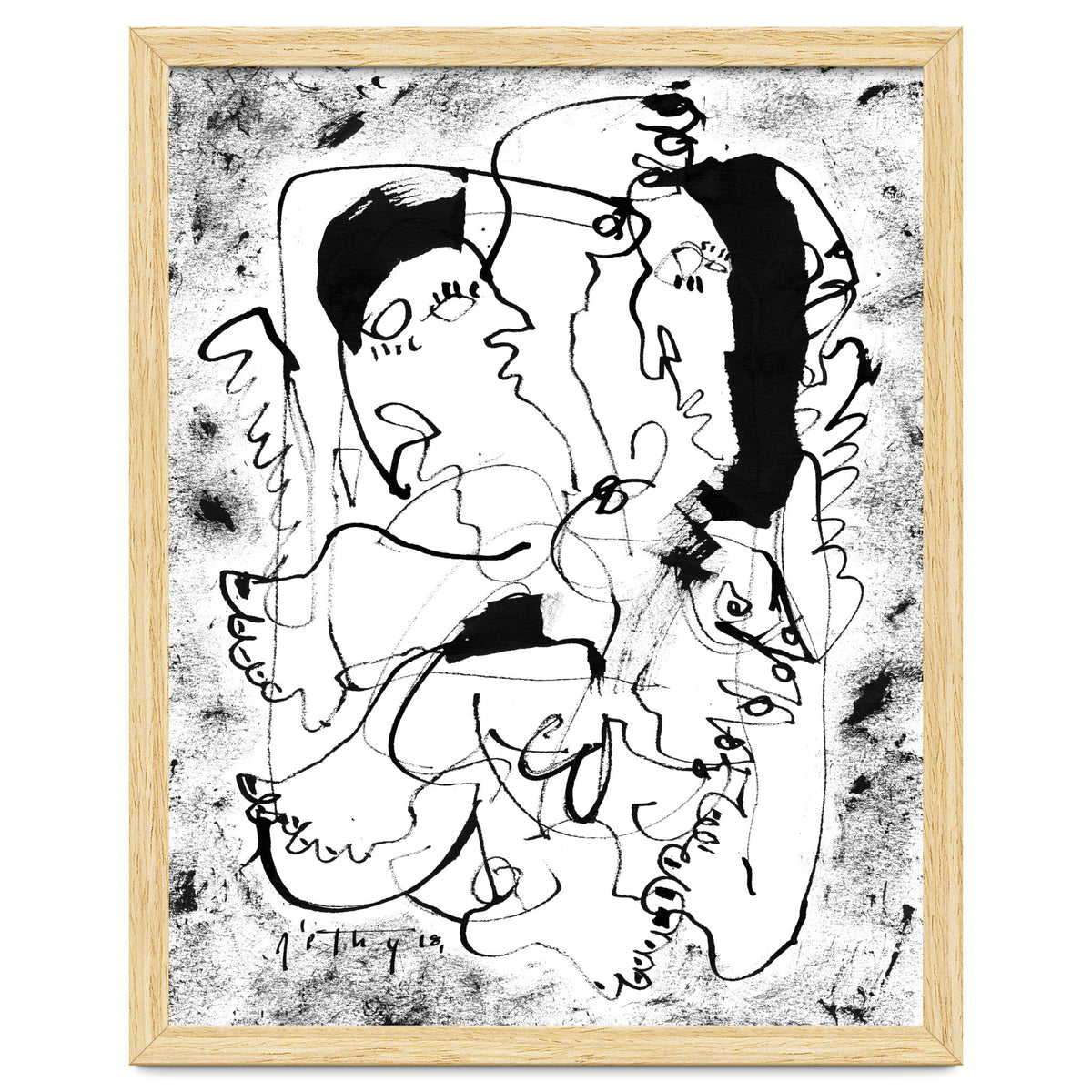 Dancing Forever - b&w