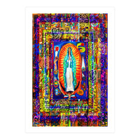 Graffiti Digital 2022 341 and Virgin of Guadalupe (Print Only)