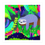 Sloth in nature (Print Only) thumbnail