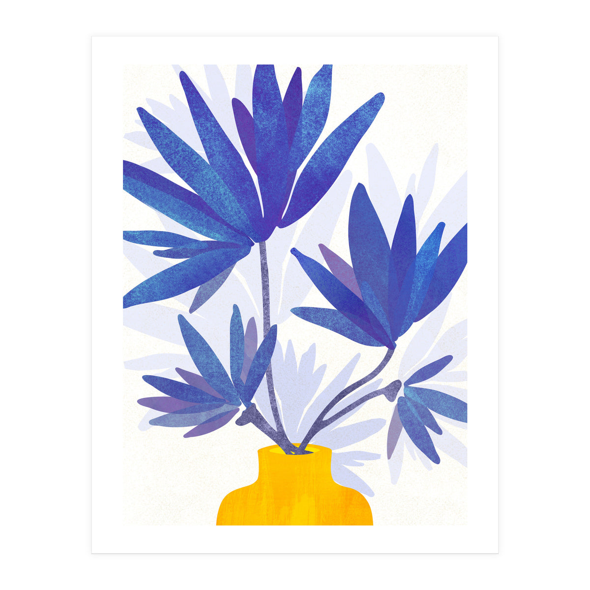 Indigo Blooms (Print Only)