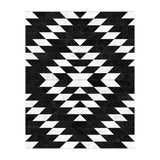 Urban Tribal Pattern No.14 - Aztec - Black Concrete (Print Only) thumbnail