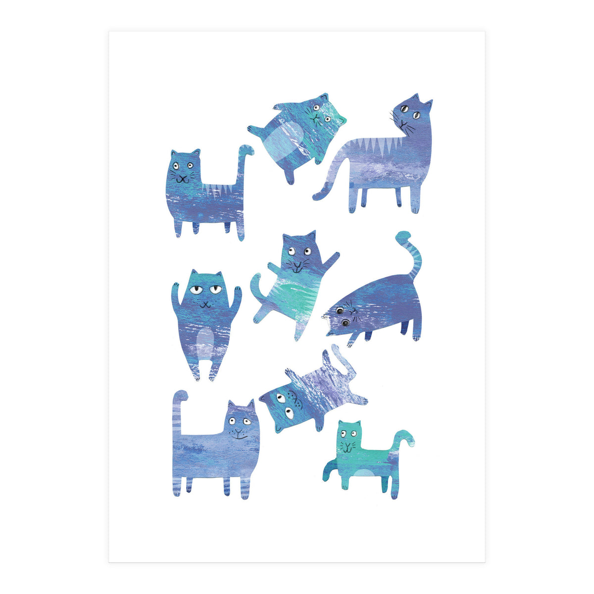 Silly Cats (Print Only)