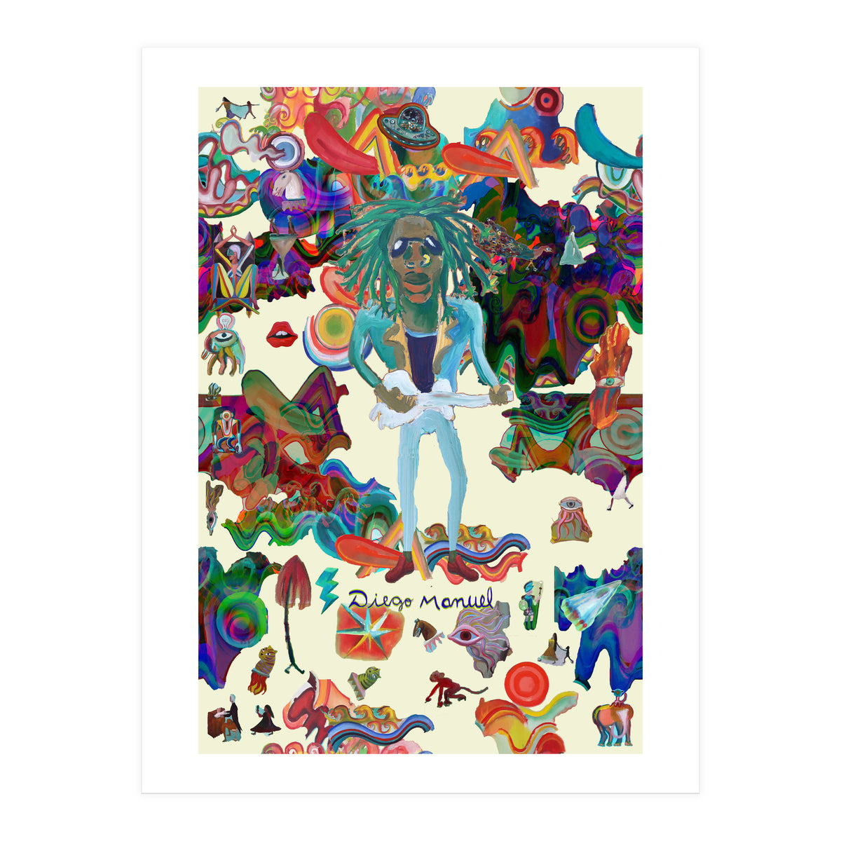 Graffitis 2021 Tapiz 52 B (Print Only)