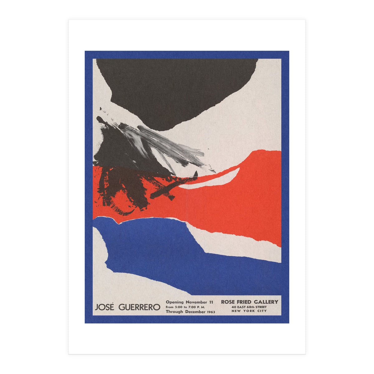 Jośe Guerrero Exhibition (Print Only)