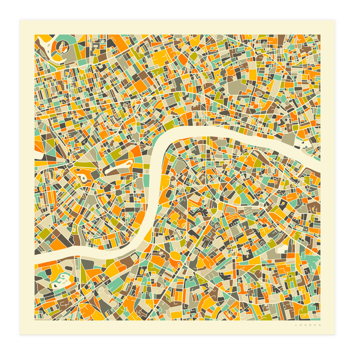 LONDON MAP (Print Only)