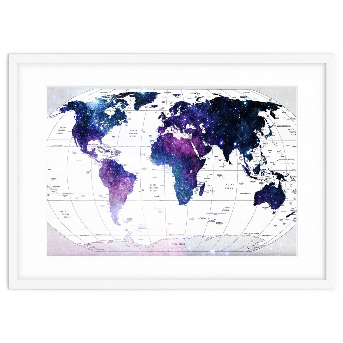 ALLOVER THE WORLD-Galaxy map