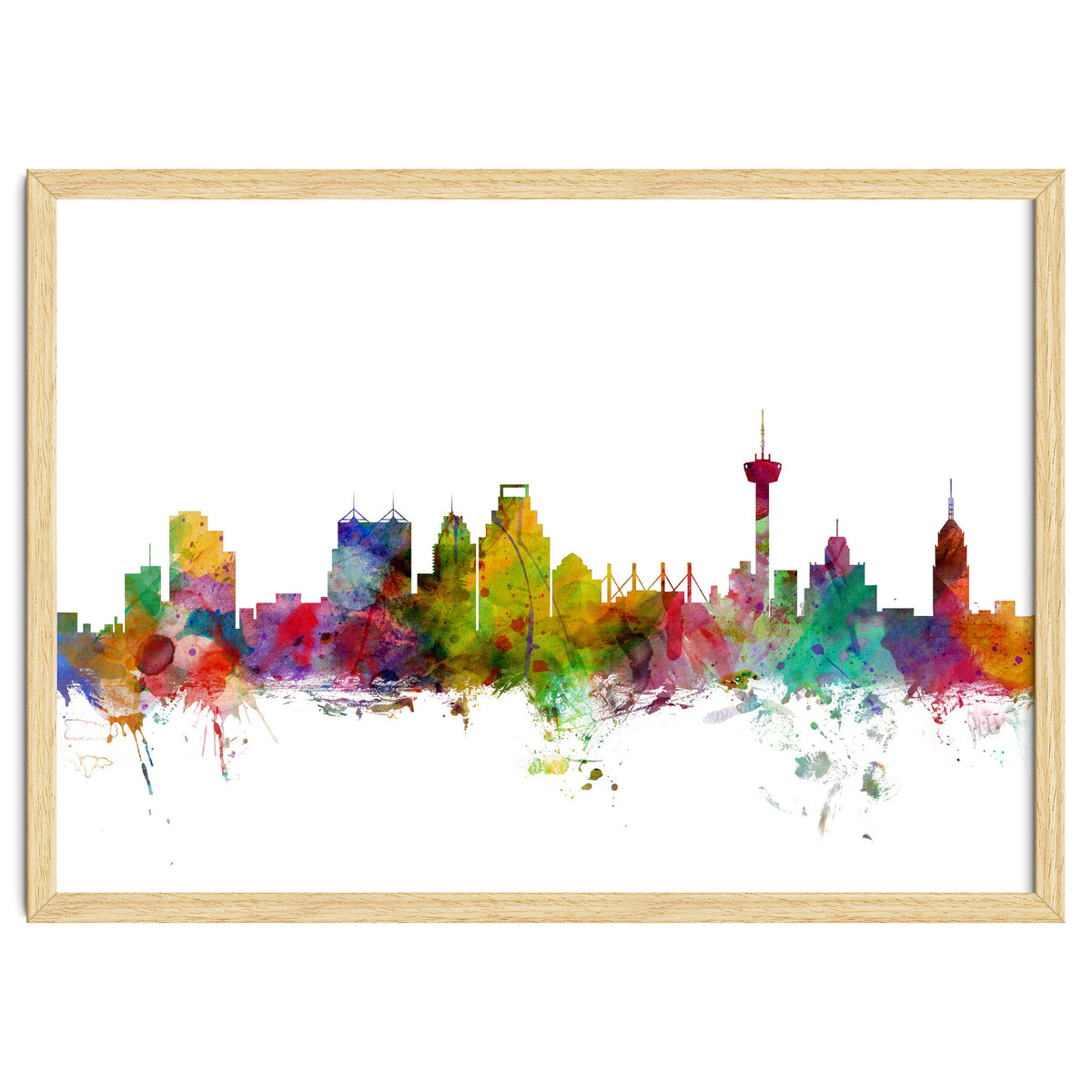 San Antonio Texas Skyline