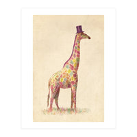 Fashionable Giraffe (Print Only)