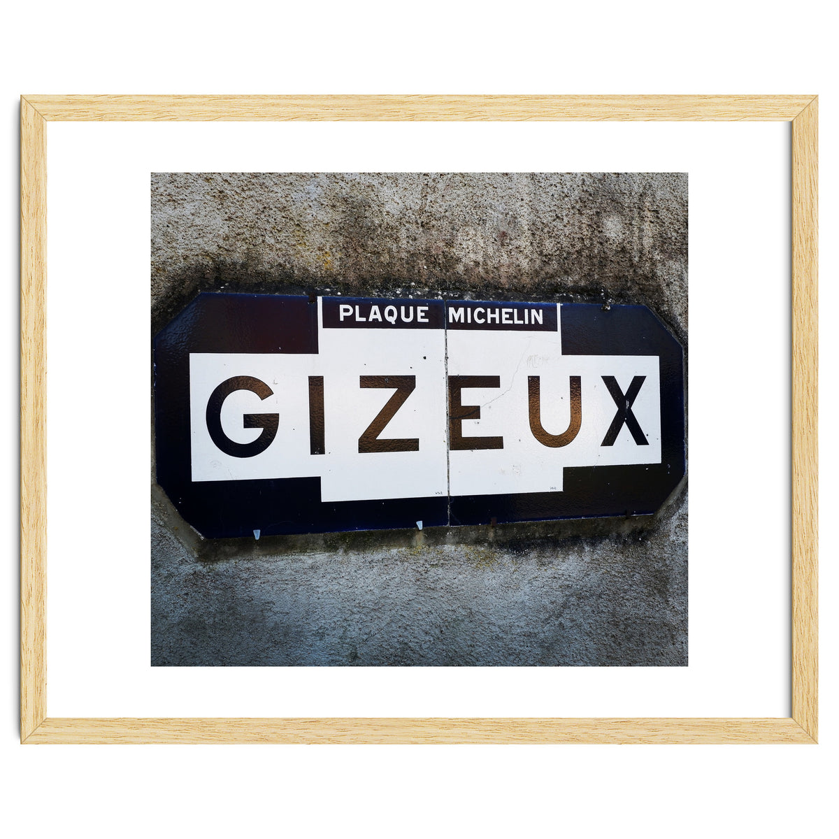French sign: Gizeux