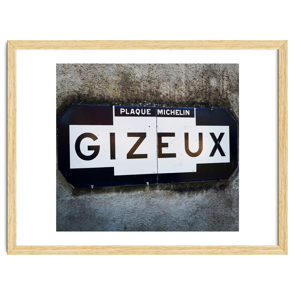 French sign: Gizeux