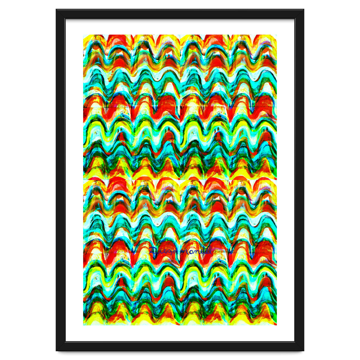 Pop abstract color full