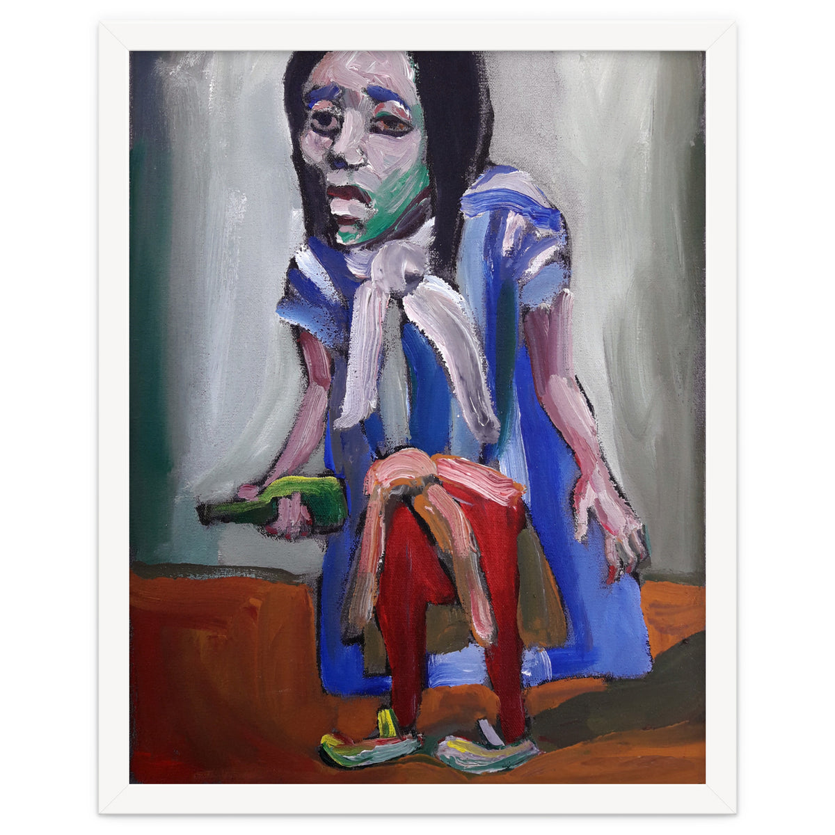 The fan, people from the neighborhood