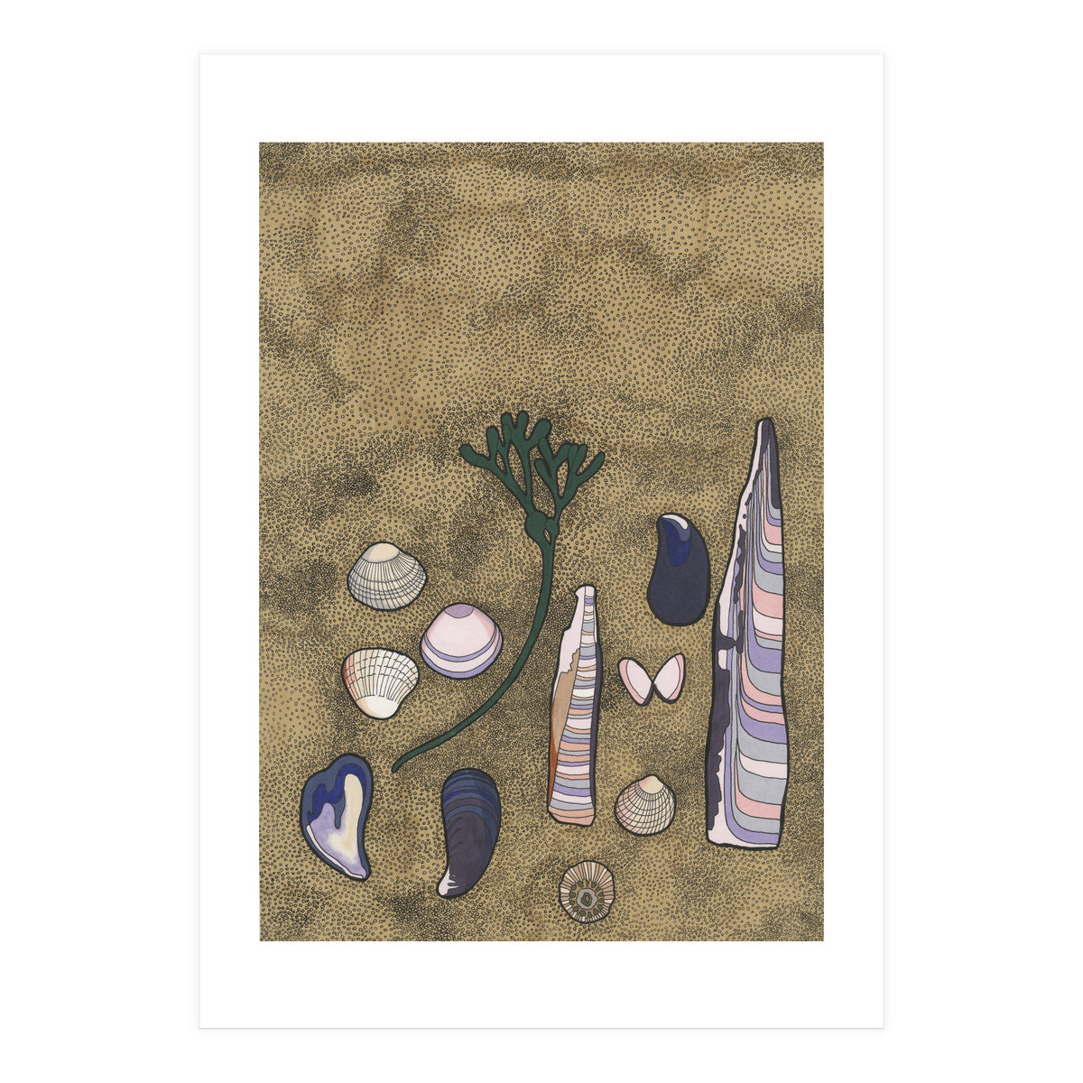 A Beach Still Life (Print Only)