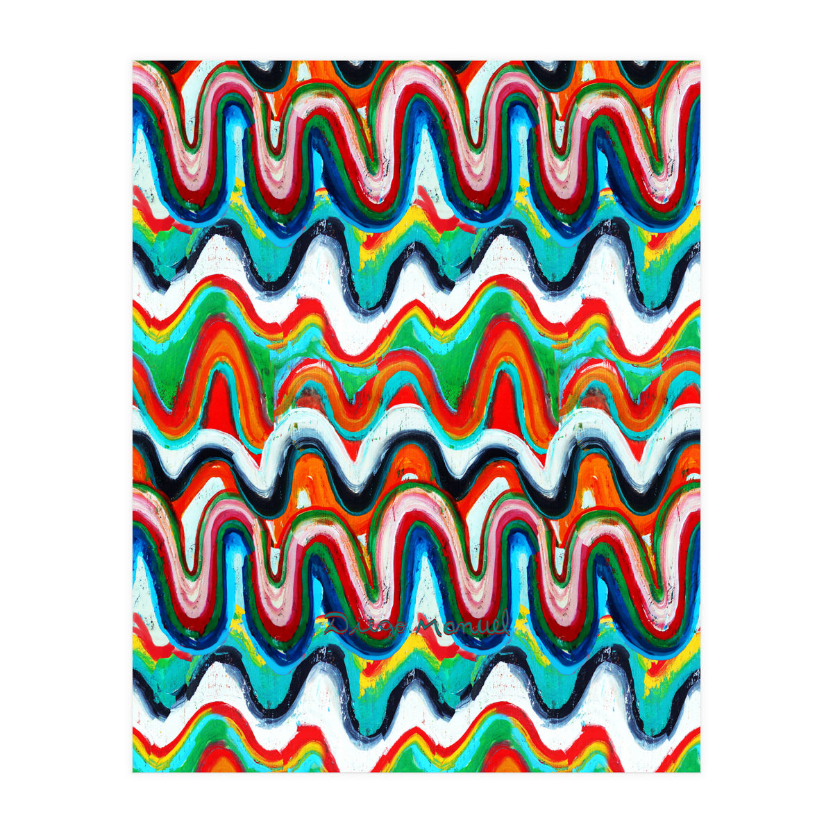 Pop Abstract A 17 (Print Only)