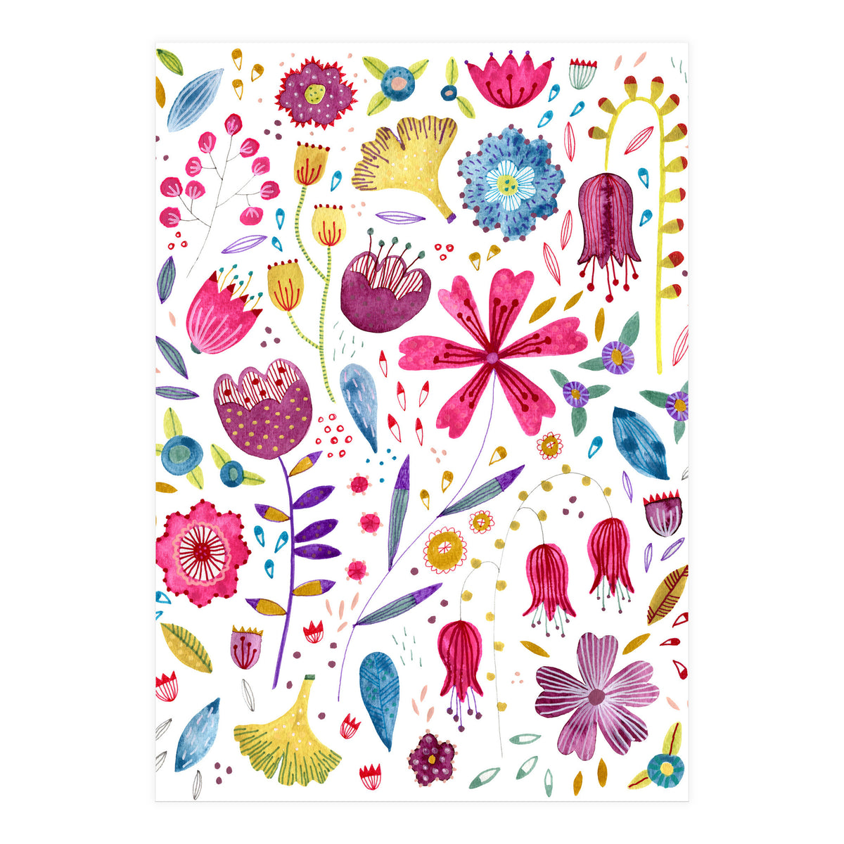 Autumn Hedgerow (Print Only)