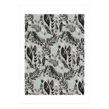 Inky Jungle Pattern (Print Only) thumbnail