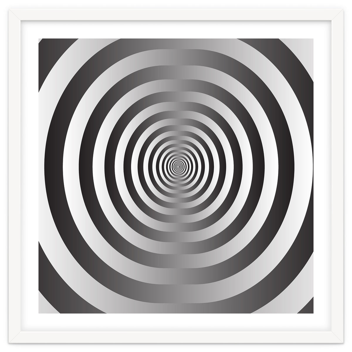 Black And White Spiral