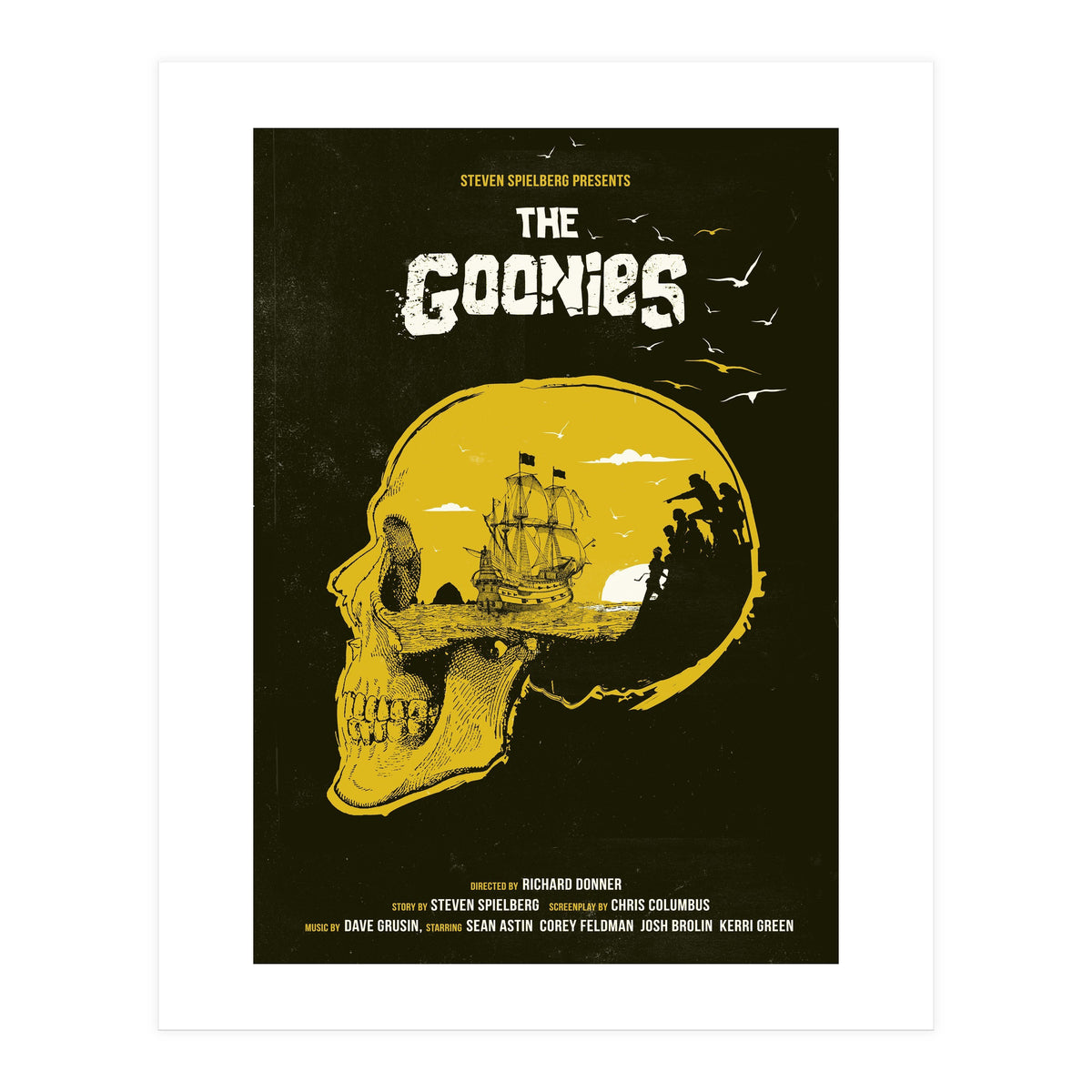 The Goonies movie poster (Print Only)