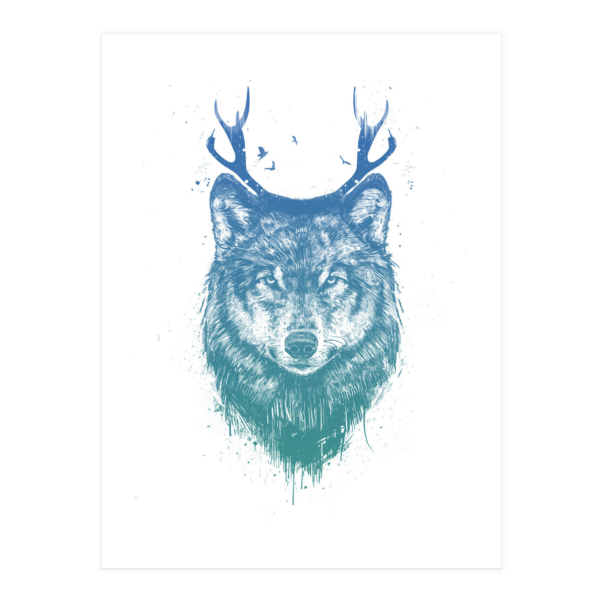 Deer Wolf (Print Only)