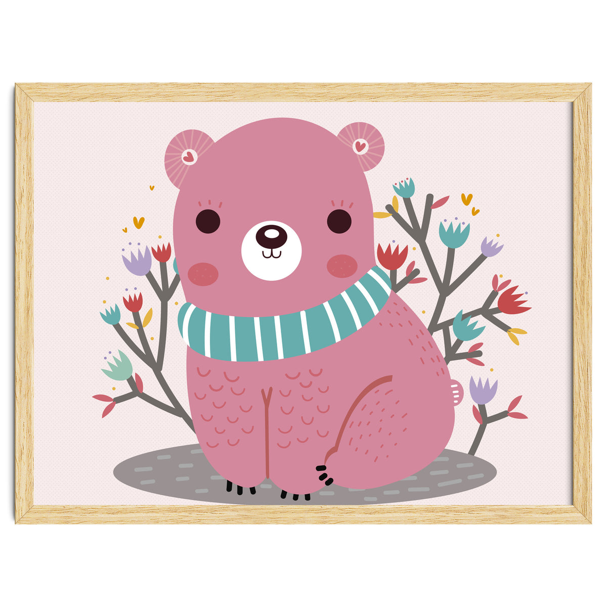 Pink bear