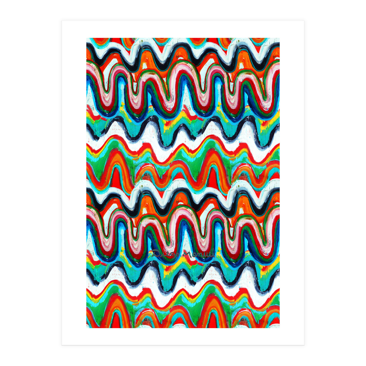 Pop Abstract A 17 (Print Only)