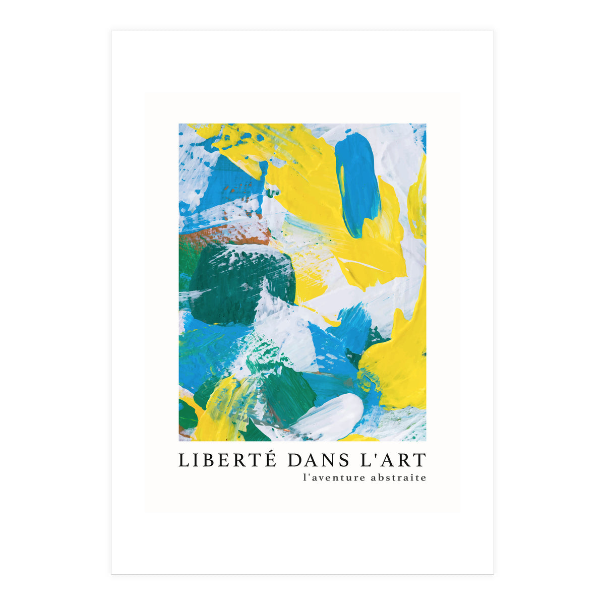 Freedom In Art - The Abstract Adventure (5) (Print Only)